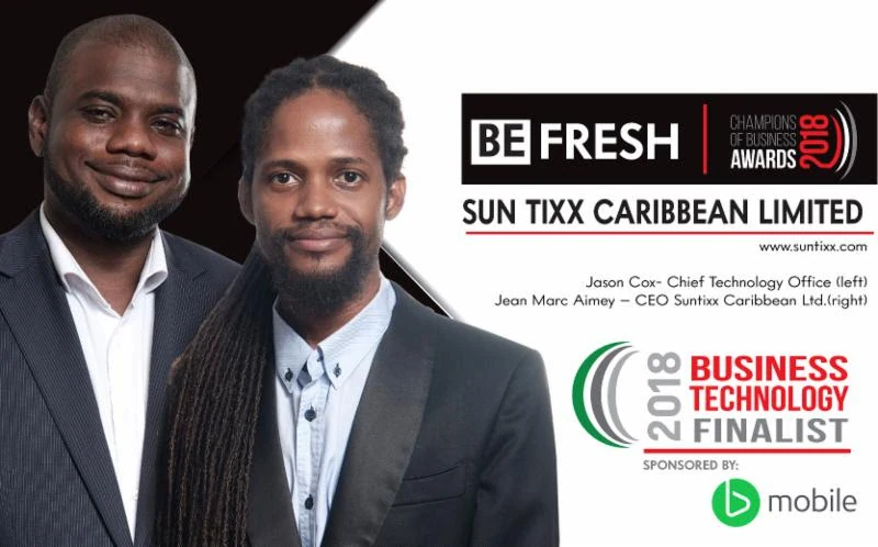 Sun Tixx Caribbean Limited 2018 Business Technology Finalist