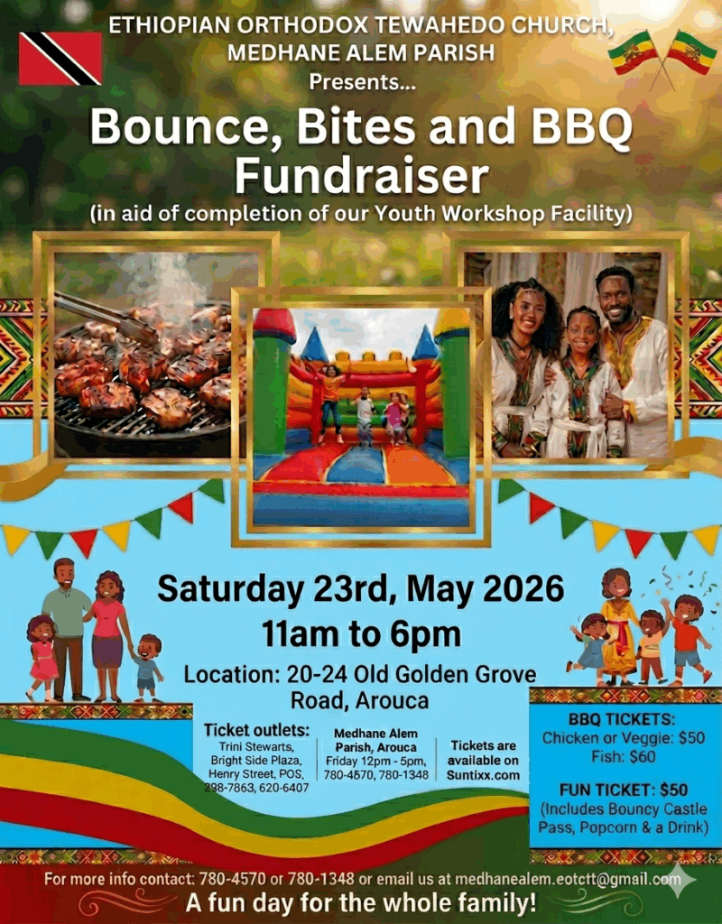 Medhane Alem Parish Fundraiser – Bounce, Bites and BBQ