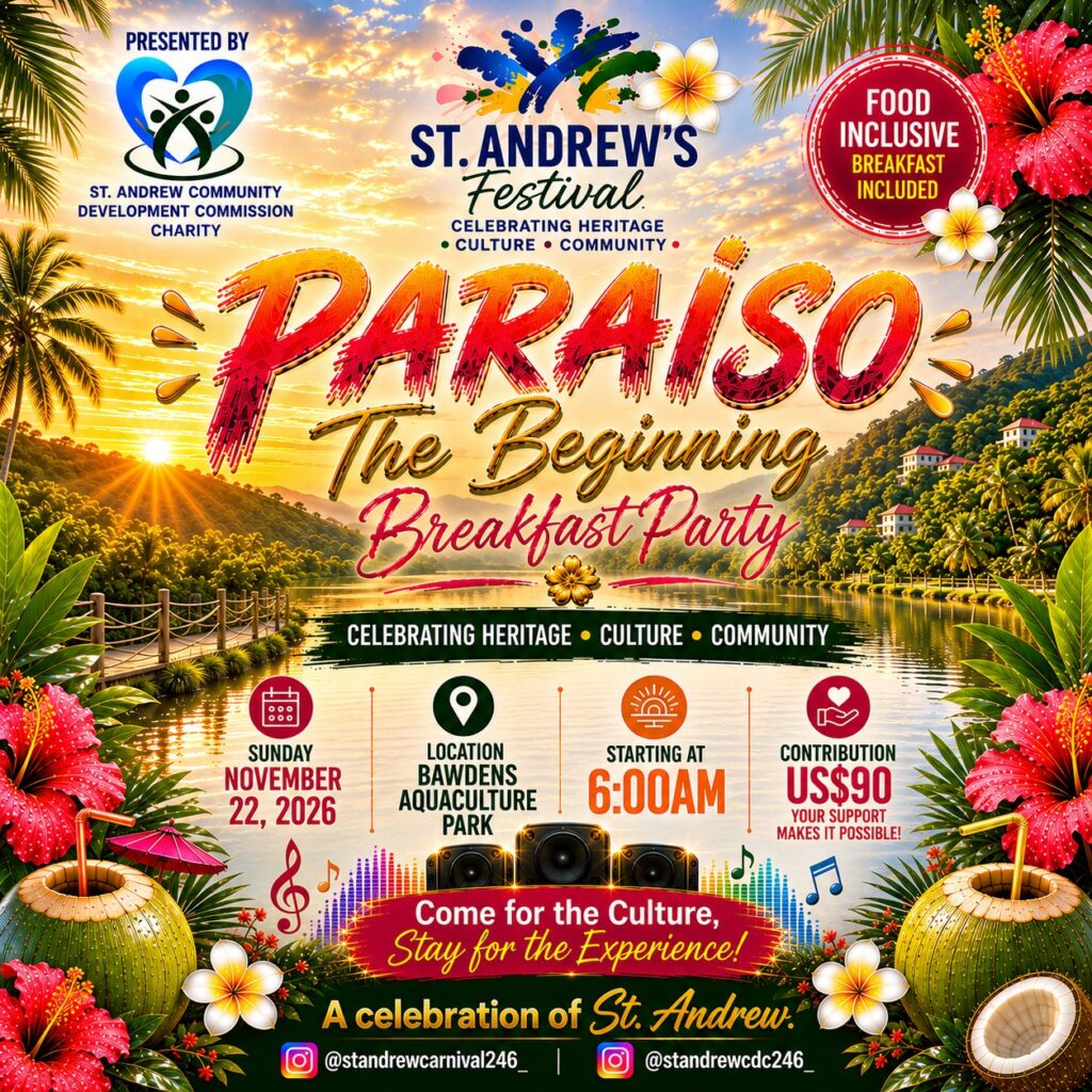 Paraiso Breakfast Party – St. Andrew’s Festival